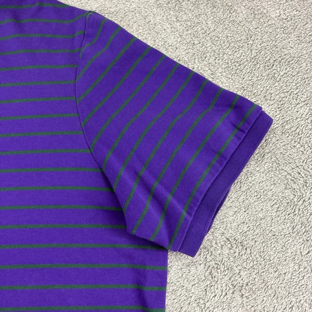 Polo Ralph Lauren Shirt Men's XXL Purple Shirt Sleeve Pima Soft Touch Pony Logo